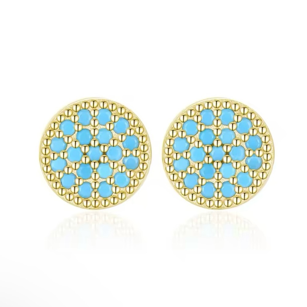 Delicate Turquoise Stud